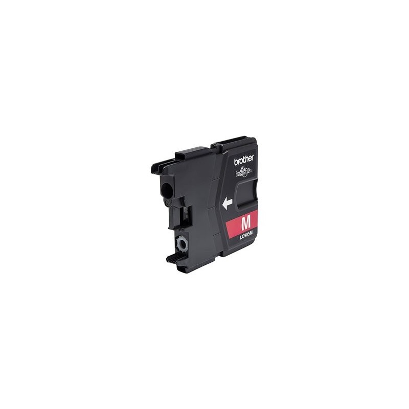 BROTHER LC985M Tusz Brother LC985M magenta 260str DCPJ125 / J315w / J515w / J220 / J265w