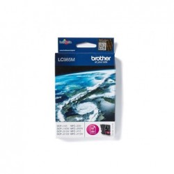 BROTHER LC985M Tusz Brother LC985M magenta 260str DCPJ125 / J315w / J515w / J220 / J265w