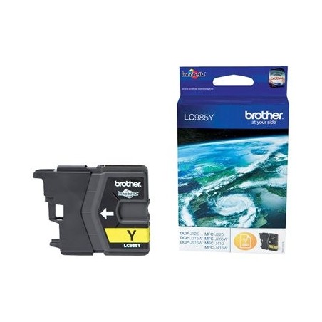 BROTHER LC985Y Tusz Brother LC985Y yellow 260str DCPJ125 / J315w / J515w / J220 / J265w