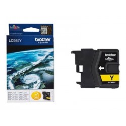 BROTHER LC985Y Tusz Brother LC985Y yellow 260str DCPJ125 / J315w / J515w / J220 / J265w