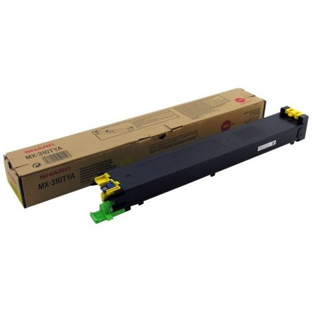 Sharp Toner MX-31GTYA Yellow 15K MX-2301N, MX-3100N, MX-4101NSP, MX-2600N Sharp Toner MX-31GTYA Yellow 15K MX-2301N, MX-3100N, MX-4101NSP, MX-2600N