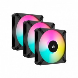 Wentylator QX120 RGB iCUE LINK magnetic, 3pak czarny