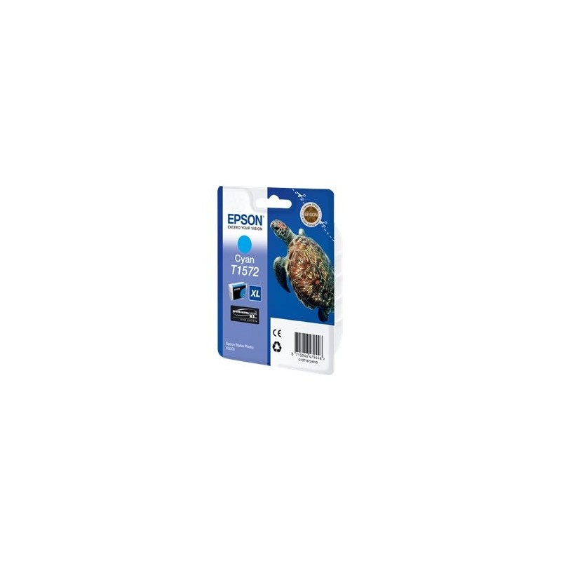 EPSON C13T15724010 Tusz Epson T1572 cyan 25,9 ml R3000