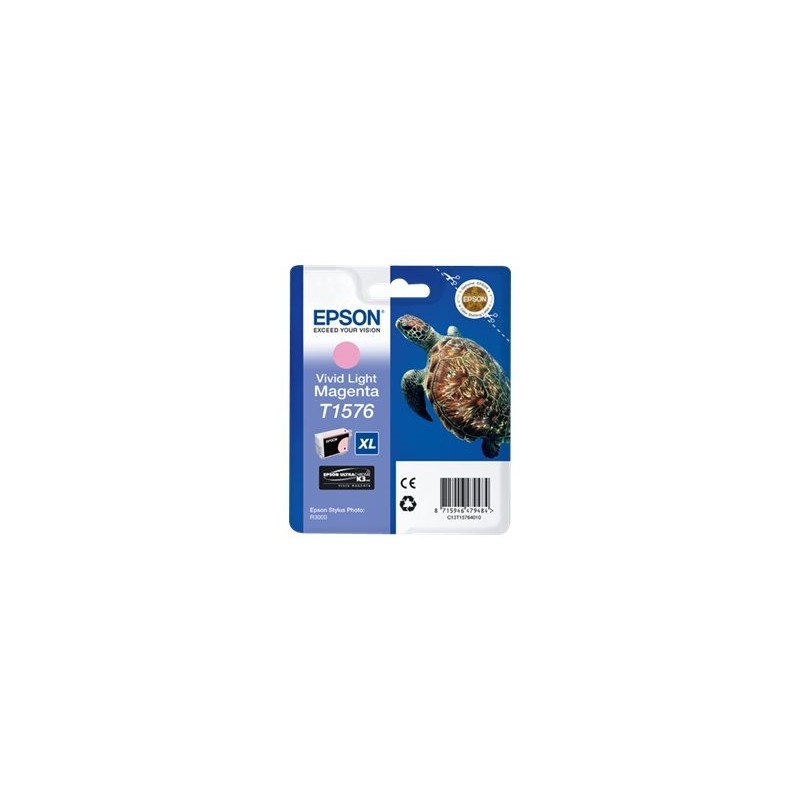 EPSON C13T15764010 Tusz Epson T1576 vivid light magenta 25,9 ml R3000