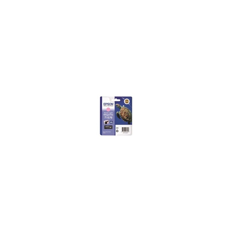 EPSON C13T15764010 Tusz Epson T1576 vivid light magenta 25,9 ml R3000