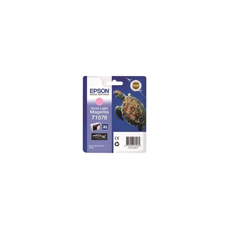 EPSON C13T15764010 Tusz Epson T1576 vivid light magenta 25,9 ml R3000
