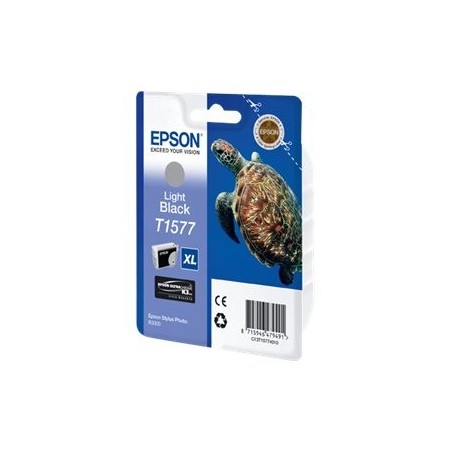 EPSON C13T15774010 Tusz Epson T1577 light black 25,9 ml R3000
