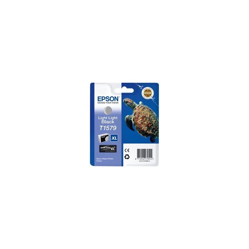EPSON C13T15794010 Tusz Epson T1579 light light black 25,9 ml R3000