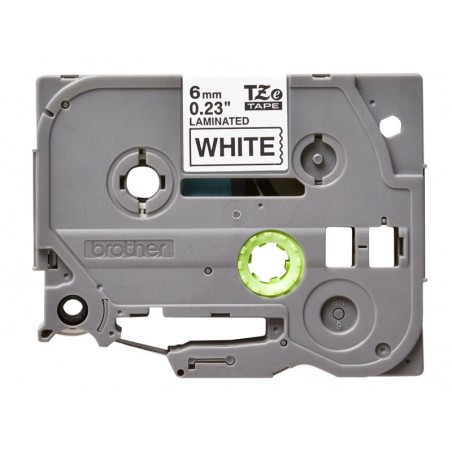 BROTHER TZe211 Taśma Brother 6mm BLACK ON WHITE