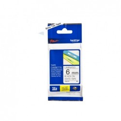 BROTHER TZe211 Taśma Brother 6mm BLACK ON WHITE