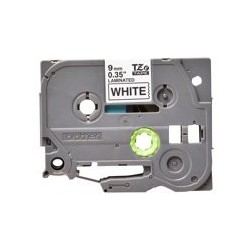BROTHER TZE221 Brother TZE221 Banda laminata 9mm BLACK ON WHITE