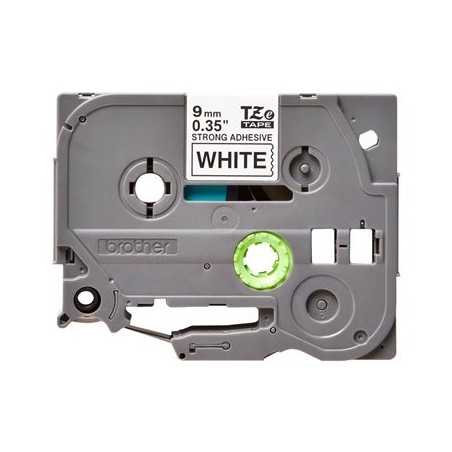 BROTHER TZE221 Brother TZE221 Banda laminata 9mm BLACK ON WHITE