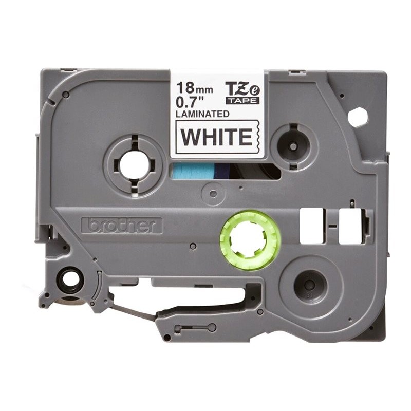 BROTHER TZE241 Brother TZE241 Banda laminata 18 mm BLACK ON WHITE