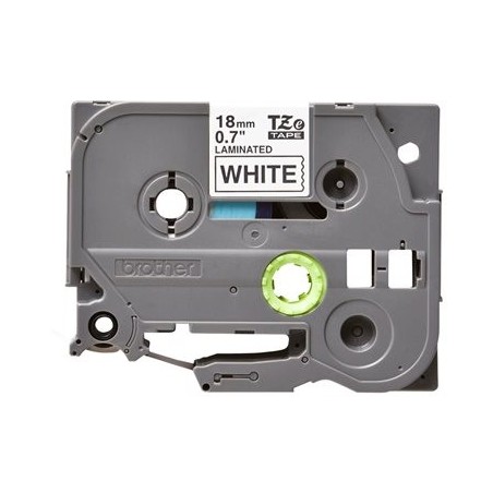 BROTHER TZE241 Brother TZE241 Banda laminata 18 mm BLACK ON WHITE