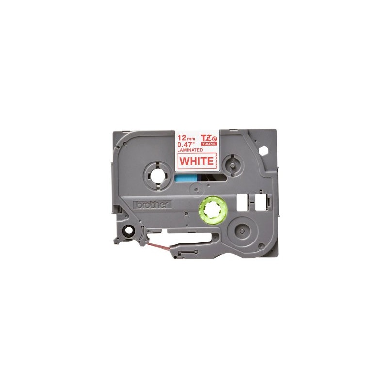 BROTHER TZe232 Taśma Brother 12mm RED ON WHITE