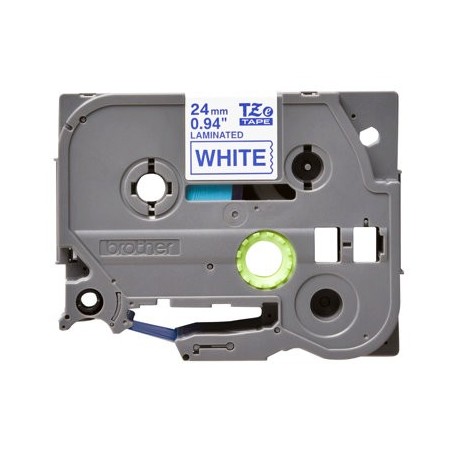 BROTHER TZE253 Taśma Brother 24mm BLUE ON WHITE