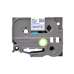 BROTHER TZE253 Taśma Brother 24mm BLUE ON WHITE