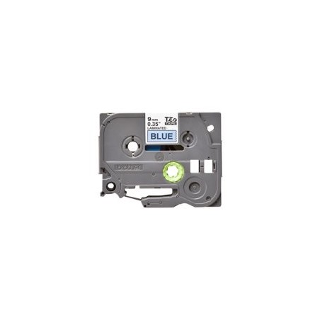 BROTHER TZE521 Taśma Brother 9mm BLACK ON BLUE