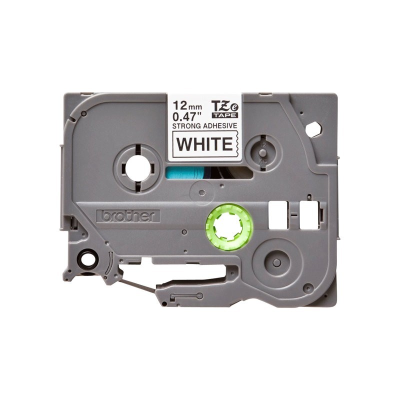 BROTHER TZeS231 Taśma Brother 12mm BLACK ON WHITE ADHESIVE TAPE