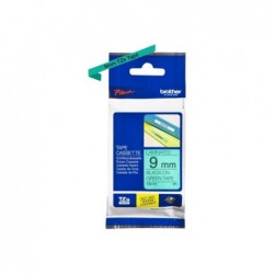 BROTHER TZe721 Taśma Brother 9mm BLACK ON GREEN