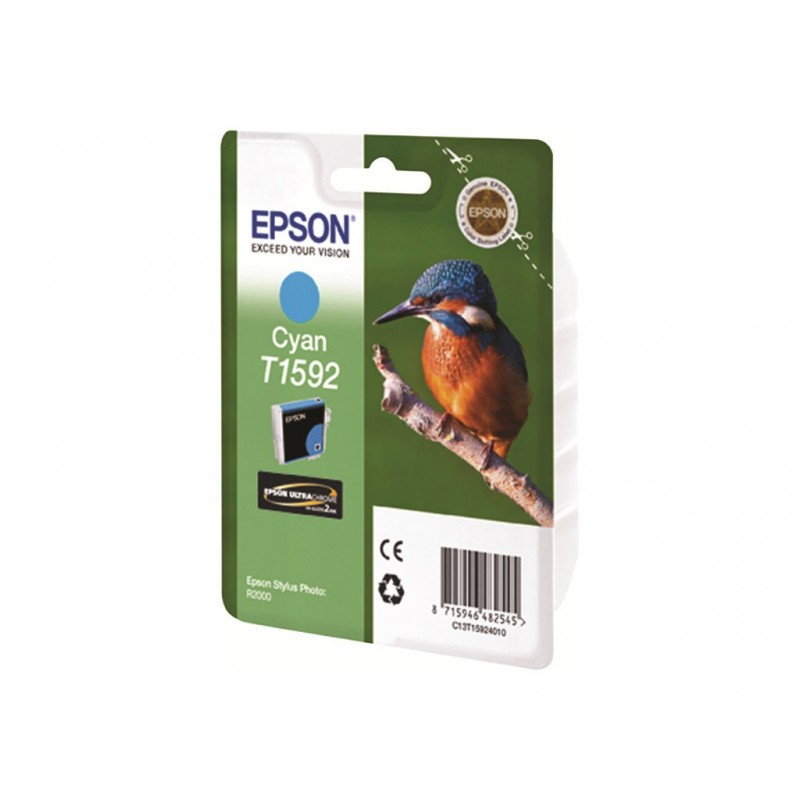 EPSON C13T15924010 Tusz Epson T1592 cyan 17ml Stylus photo R2000