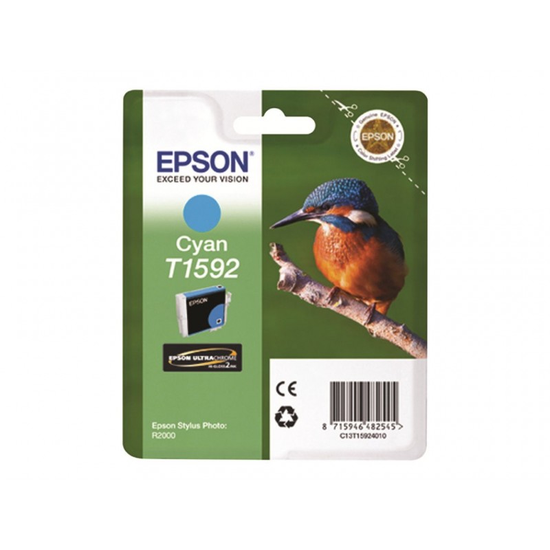 EPSON C13T15924010 Tusz Epson T1592 cyan 17ml Stylus photo R2000