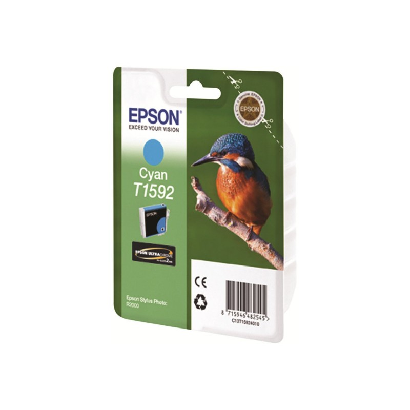 EPSON C13T15924010 Tusz Epson T1592 cyan 17ml Stylus photo R2000