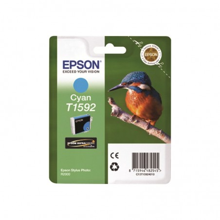 EPSON C13T15924010 Tusz Epson T1592 cyan 17ml Stylus photo R2000