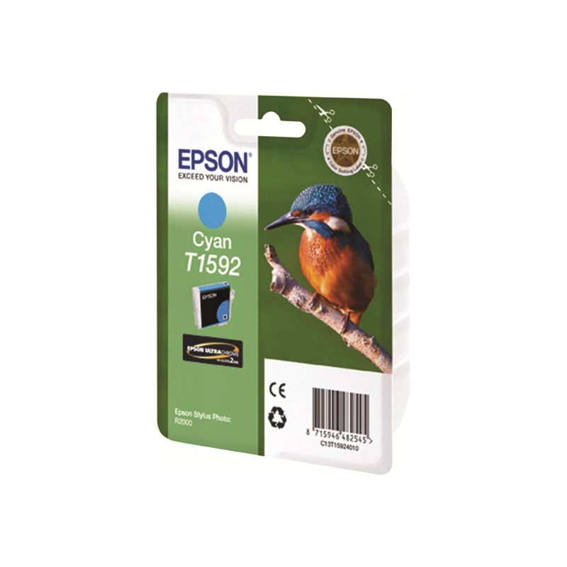 EPSON C13T15924010 Tusz Epson T1592 cyan 17ml Stylus photo R2000