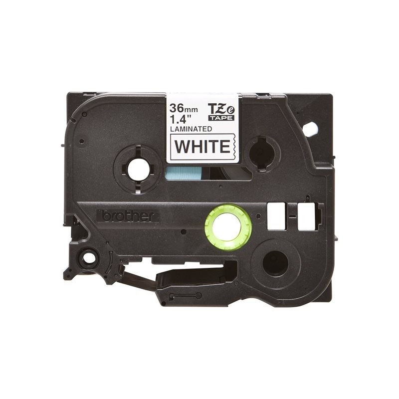 BROTHER TZE261 Brother TZE261 Banda laminata 36mm BLACK ON WHITE