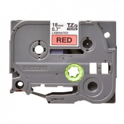 BROTHER TZe441 Taśma Brother 18mm BLACK ON RED