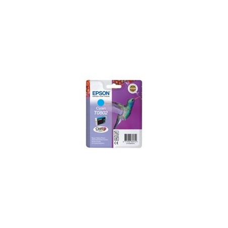 EPSON C13T08024011 Tusz Epson T0802 cyan Stylus photo R265/285/360,RX560/585/685