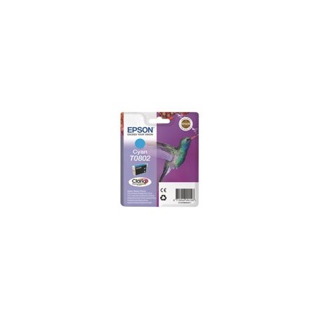 EPSON C13T08024011 Tusz Epson T0802 cyan Stylus photo R265/285/360,RX560/585/685