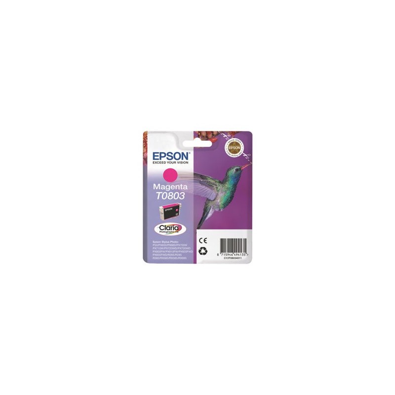 EPSON C13T08034011 Tusz Epson T0803 magenta Stylus photo R265/285/360,RX560/585/685