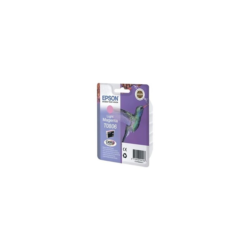 EPSON C13T08064011 Tusz Epson T0806 light magenta Stylus photo R265/285/360,RX560/585/685