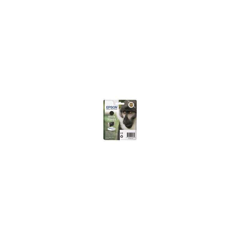 EPSON C13T08914011 Tusz Epson T0891 black DURABrite 5.8ml Stylus S20/SX100/SX105/SX200/SX205...