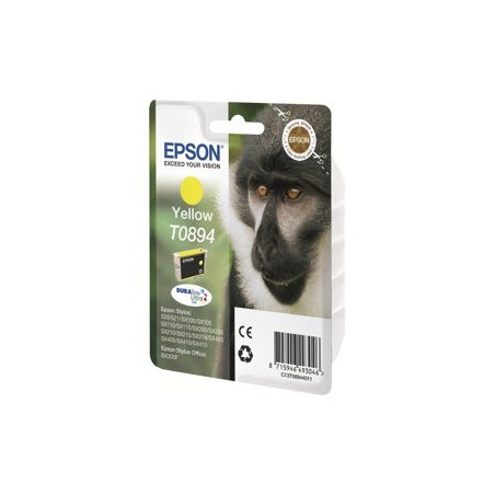 EPSON C13T08944011 Tusz Epson T0894 yellow DURABrite 3.5ml Stylus S20/SX100/SX105/SX200/SX20