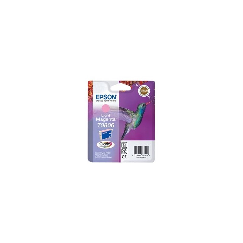 EPSON C13T08014011 Tusz Epson T0801 black Stylus photo R265/285/360,RX560/585/685