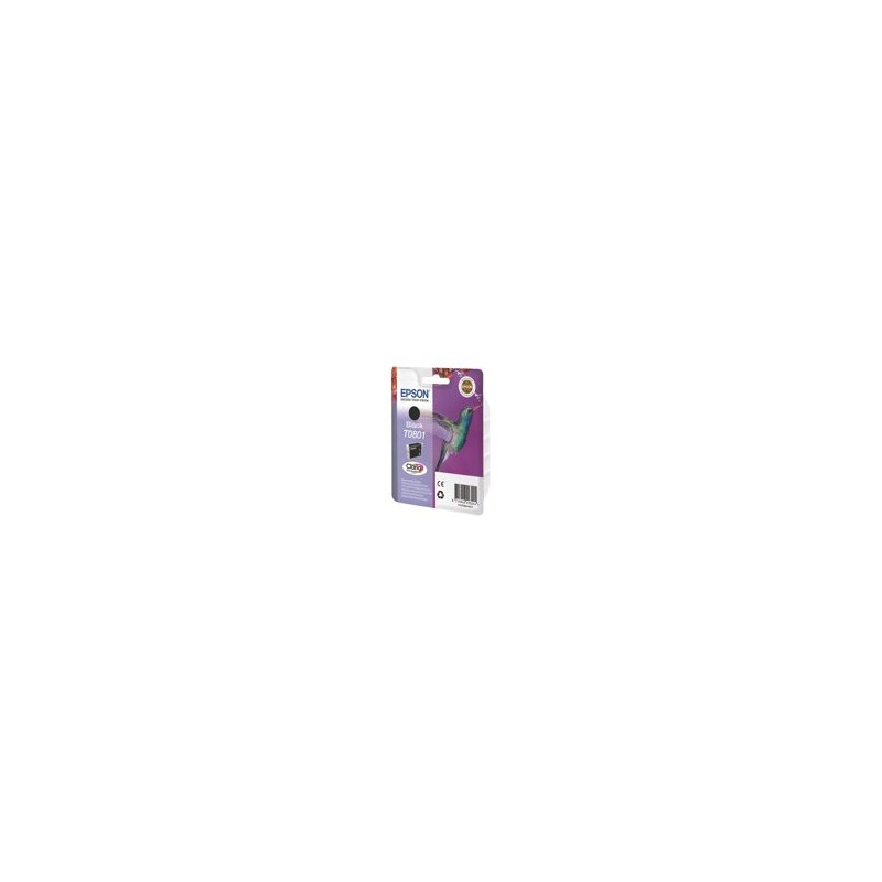 EPSON C13T08014011 Tusz Epson T0801 black Stylus photo R265/285/360,RX560/585/685
