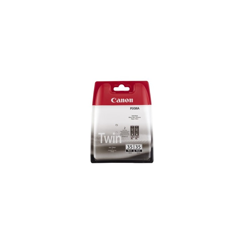 CANON PGI-35 Twin Pack Black Ink Value Pack (2 ink tanks)