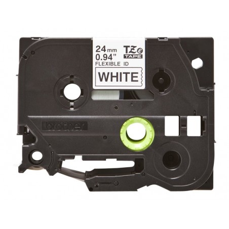 BROTHER TZEFX251 Taśma Brother 24mm BLACK ON WHITE FLEXIBLE ID