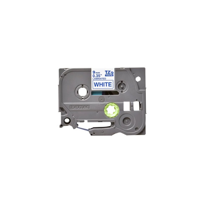 BROTHER TZE223 Taśma Brother 9mm BLUE ON WHITE