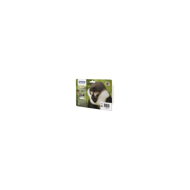 EPSON C13T08954010 Zestaw Epson T0895 CMYK MultiPack DURABrite Stylus SX100