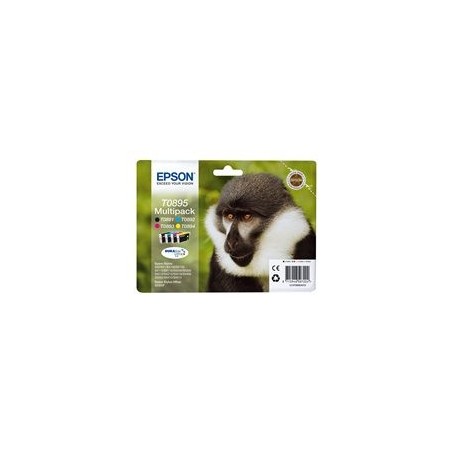 EPSON C13T08954010 Zestaw Epson T0895 CMYK MultiPack DURABrite Stylus SX100