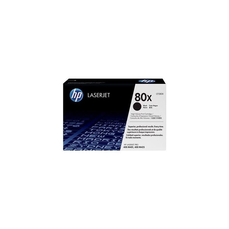 HP CF280X Toner HP 80X black 6800str LJ Pro 400 M401/MFP M425