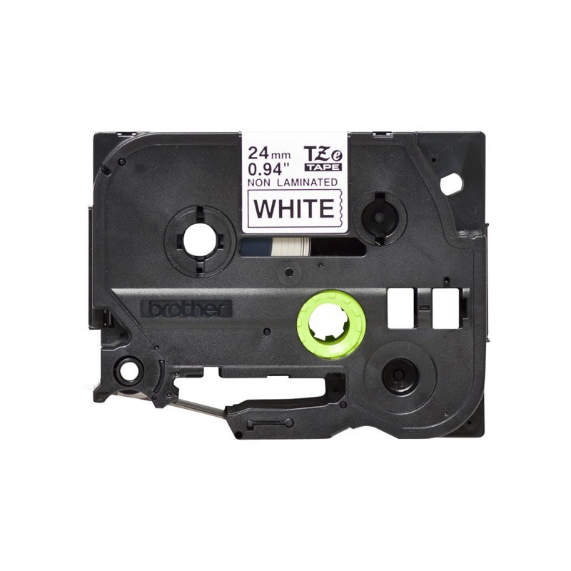 BROTHER TZEN251 Taśma Brother 24mm BLACK ON WHITE NON LAMINATED BROTHER TZEN251 Taśma Brother 24mm BLACK ON WHITE NON LAMINATED