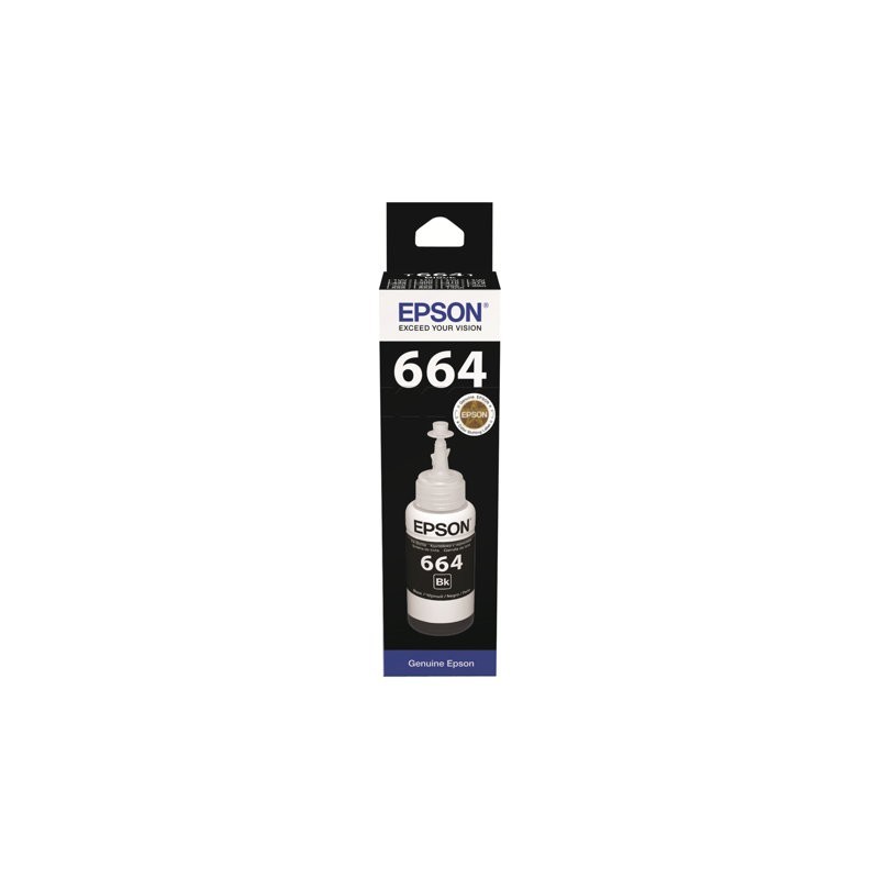 EPSON C13T66414A Tusz Epson T6641 black 70ml L100/L200