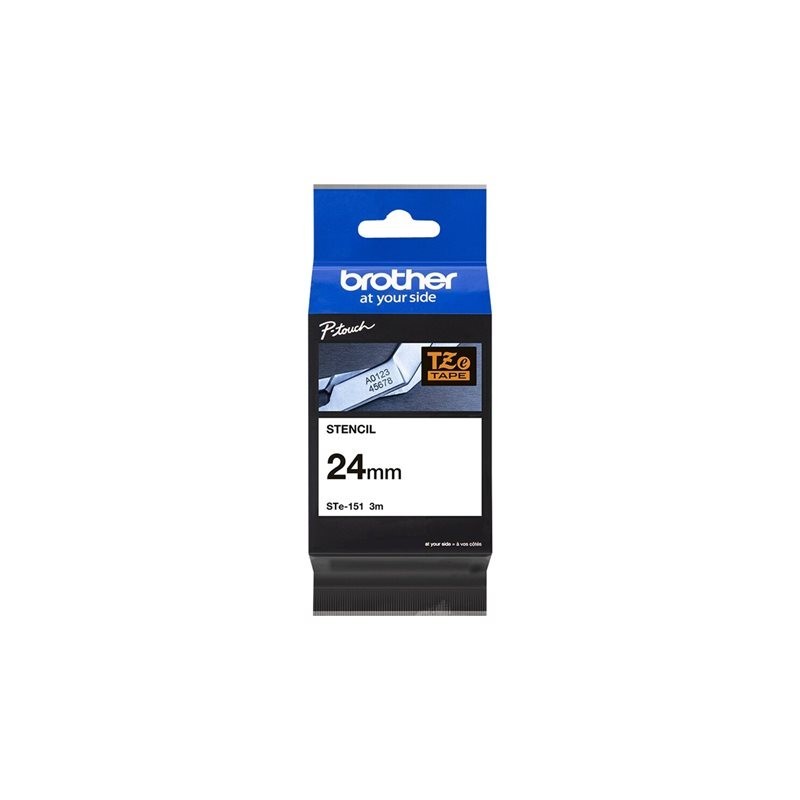 BROTHER STE151 Taśma Brother 24mm STENCIL TAPE