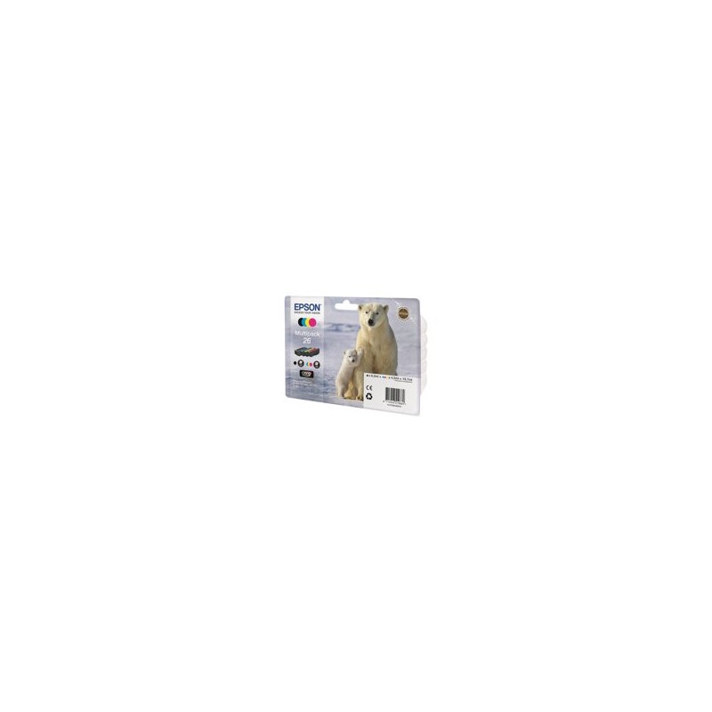 EPSON C13T26164010 Zestaw Epson T2616 CMYK Claria XP-600/700/800