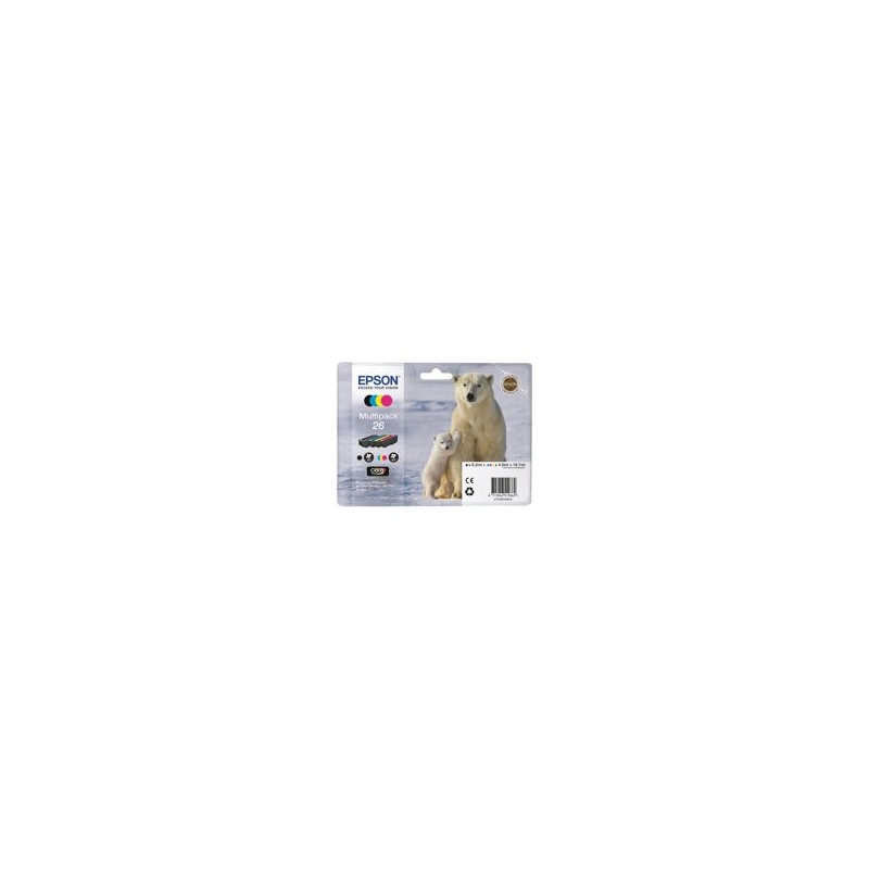EPSON C13T26164010 Zestaw Epson T2616 CMYK Claria XP-600/700/800